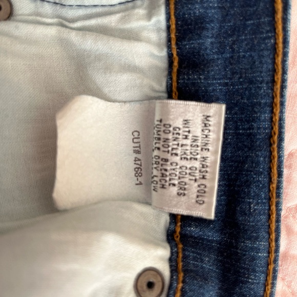 Tummy Tuck Wide Leg Jeans NYDJ Size 10 - Picture 7 of 8